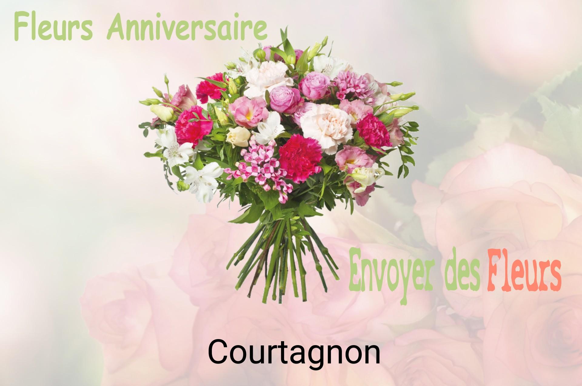 Bouquet de fleurs d’anniversaire livré à Courtagnon